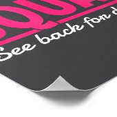 Yes I Squat See Back For Details Funny Gym Workout ポスター (角)