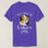 Yes i talk to Cute Guinea Pigs Premium Tシャツ (デザイン正面)