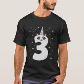 Yes I'M 3 Panda Themed 3Rd Py Tシャツ (正面)