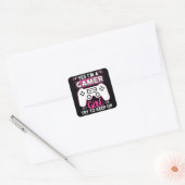 Yes I'M A Gamer Girl, Try to Keep Up | Video game スクエアシール (封筒)