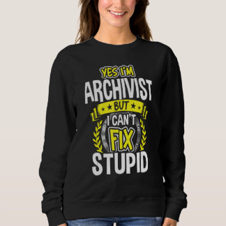 Yes, I'm Archivist スウェットシャツ