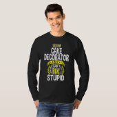 Yes, I'm Cake Decorator Tシャツ (正面フル)