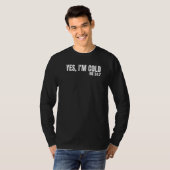Yes I'm Cold 247 Feeling Cold  Winter Weather  1 Tシャツ (正面フル)