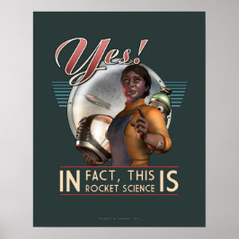 Yes!IS Rocket Scienceポスター(16x20") ポスター