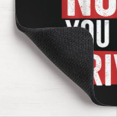 Yes It's Fast No You Can't Drive It Funny Fast Car マウスパッド (コーナー)