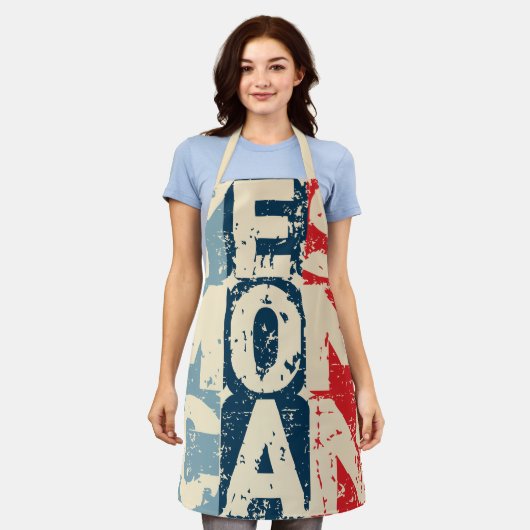 Yes Mom Can エプロン (着用した状態)