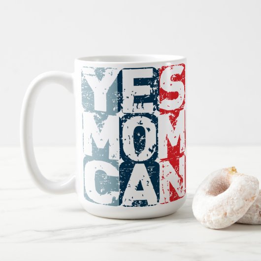 Yes Mom Can コーヒーマグカップ (ドーナツ)