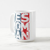 Yes Mom Can コーヒーマグカップ (正面左)