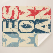 Yes Mom Can シェルパブランケット (正面(横))