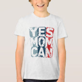 Yes Mom Can トライブレンドＴシャツ (正面)