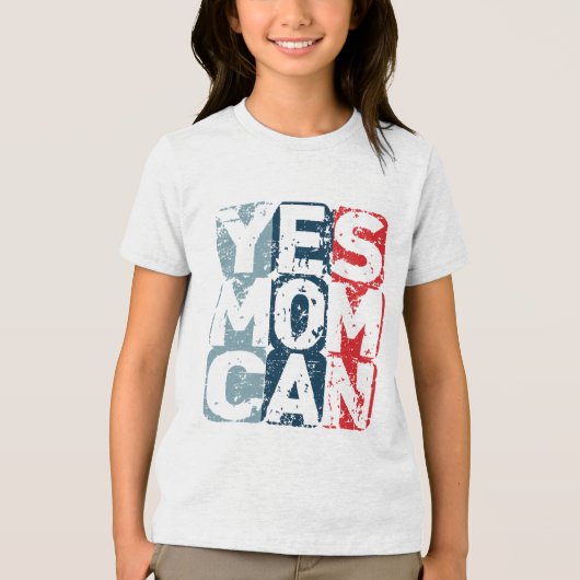 Yes Mom Can トライブレンドＴシャツ (正面)