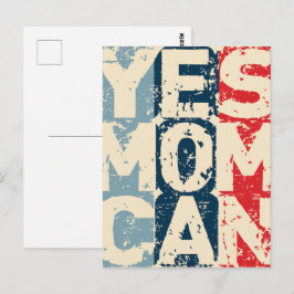 Yes Mom Can ポストカード