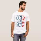 Yes Mom Can Tシャツ (正面フル)