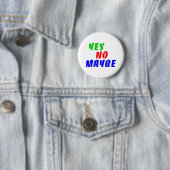 yes no maybe 缶バッジ (インサイチュ)
