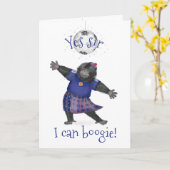 Yes sir, I can boogie gorilla football card カード (黄色い花)