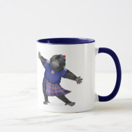 Yes sir, I can boogie gorilla football mug マグカップ