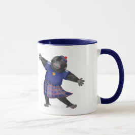 Yes sir, I can boogie gorilla football mug マグカップ