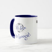 Yes sir, I can boogie gorilla football mug マグカップ (正面左)
