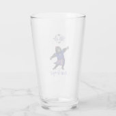 Yes sir, I can boogie gorilla football pint glass タンブラーグラス (裏面)