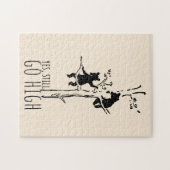 Yes, Still Go High Climbing Bears Inspirational ジグソーパズル (横)