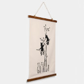 Yes, Still Go High Climbing Bears Inspirational 吊り下げ型タペストリー (傾斜あり)