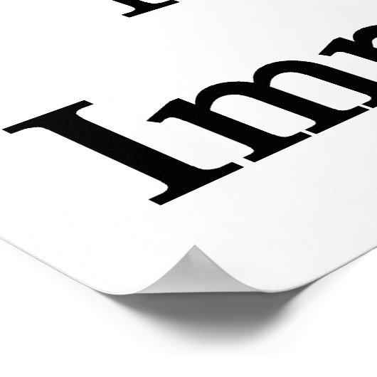 Yes Tennis Is More Important ポスター (角)