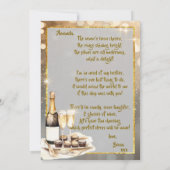 Yes to the Dress Invitation 招待状 (裏面)