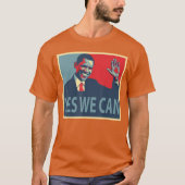 Yes We Can Barack Obama President Tシャツ (正面)