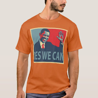 Yes We Can Barack Obama President Tシャツ