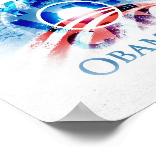 YES WE CAN - Obama '08 Poster ポスター (角)