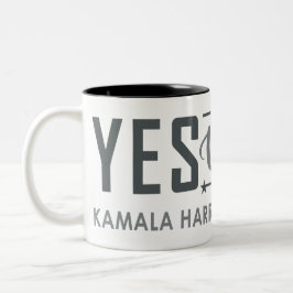 YES WE KAM! ツートーンマグカップ