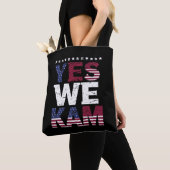 Yes We Kam 引用 トートバッグ (クローズアップ)