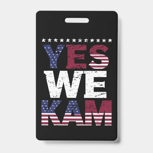 Yes We Kam 引用 バッジ (正面)