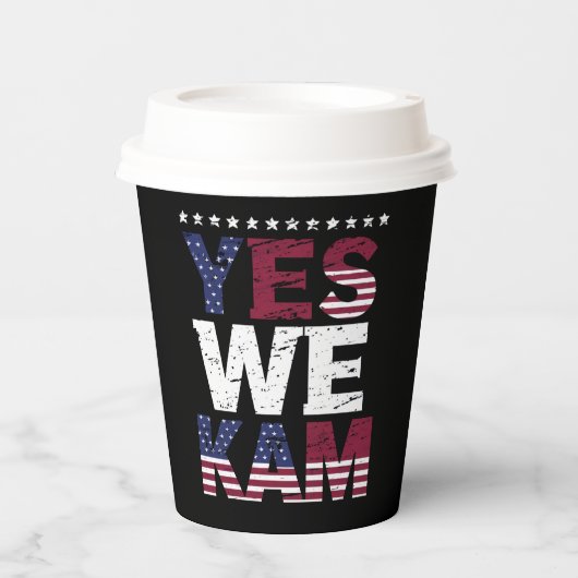 Yes We Kam 引用 紙コップ (正面)