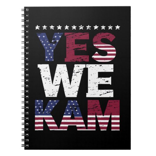 Yes We Kam 格言 引用 ノートブック (正面)