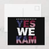Yes We Kam 格言 引用 ポストカード (正面/裏面)