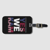 Yes We Kam 格言 引用 ラゲッジタグ (正面横)