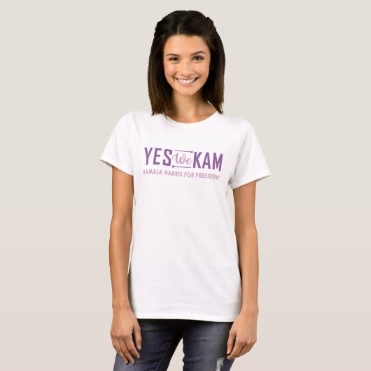 YES WE KAM! Tシャツ (正面フル)