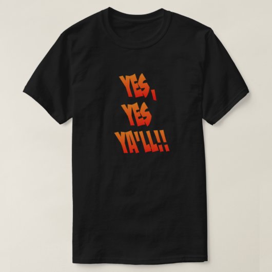 Yes、Yesやろう – Tシャツ (デザイン正面)