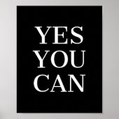 Yes You Can Quote ポスター (正面)