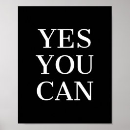 Yes You Can Quote ポスター