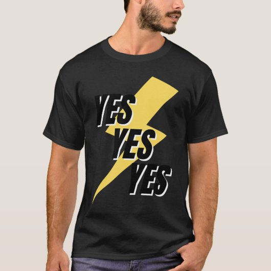 yesAというYES Tシャツ (正面)