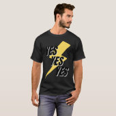 yesAというYES Tシャツ (正面フル)