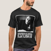 Yesferatu funny Nosferatu positive goth horror lov Tシャツ (正面)
