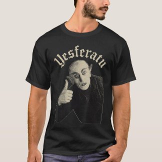Yesferatu Funny Vampire Parody Meme Halloween frie Tシャツ