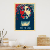 YesHE缶プリント- 15"x20" ポスター (キッチン)