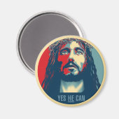 YesHE缶 – Rnd磁石 – 最大3" マグネット (正面/裏面)