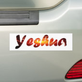 Yeshua 2 EffetのlumièreTIF バンパーステッカー (車上)