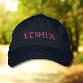 YESHUA Custom Word Embroidered Hat 刺繍入りキャップ