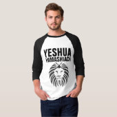 YESHUA HAMASHIACH, Jesus the Lion T-shirts Tシャツ (正面フル)